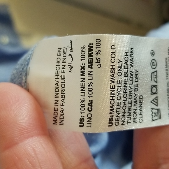 Chico's linen jacket - Picture 8 of 9